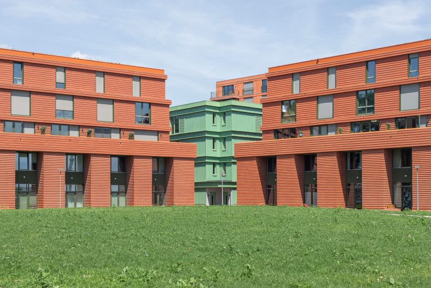 Recycled housing in Rotterdam