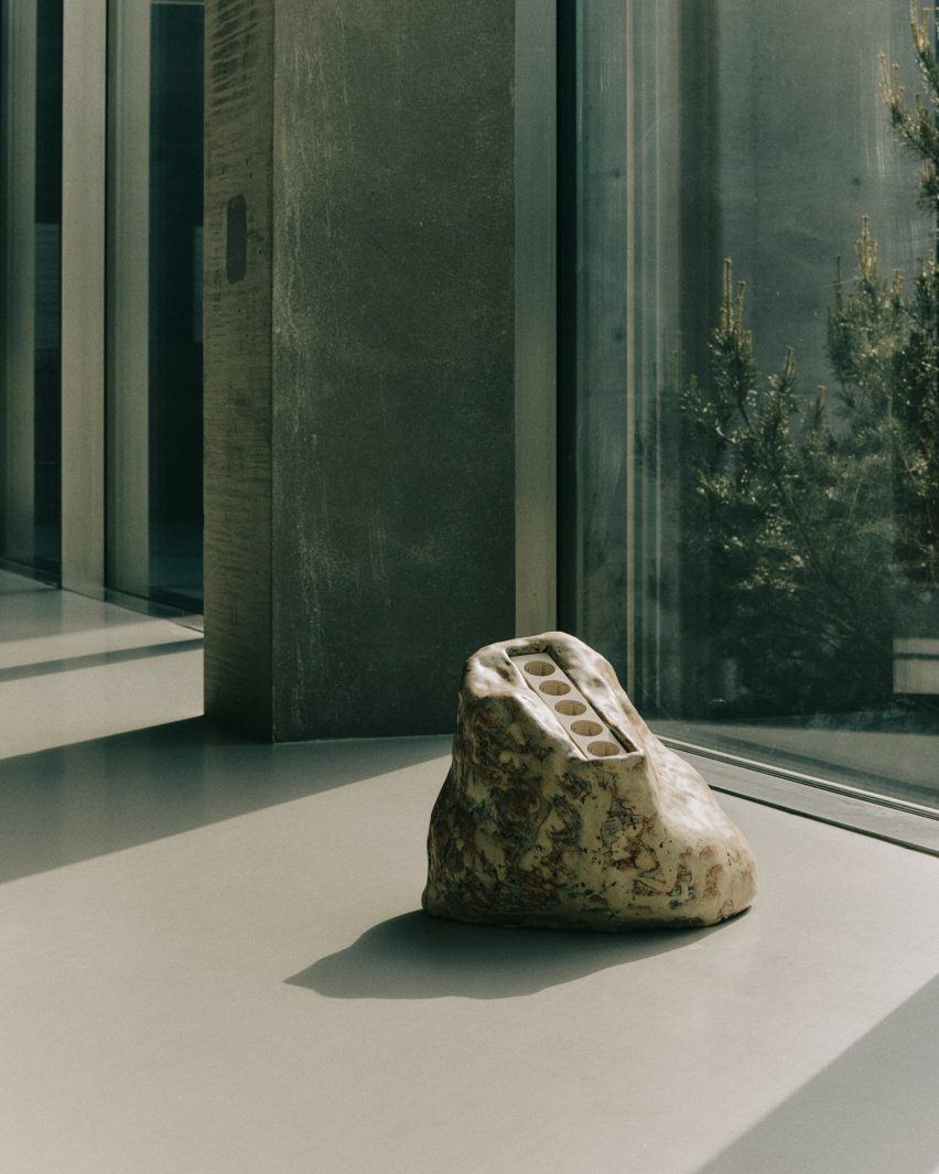 Ceramic Power Gem plugs by Willem van Hooff for Pedestal
