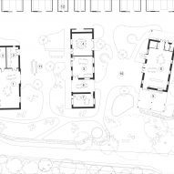 Floor plan of Wolves Lane Centre by Material Cultures and Studio Gil