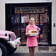 The Bourdon Street Chippy by Lucy Sparrow