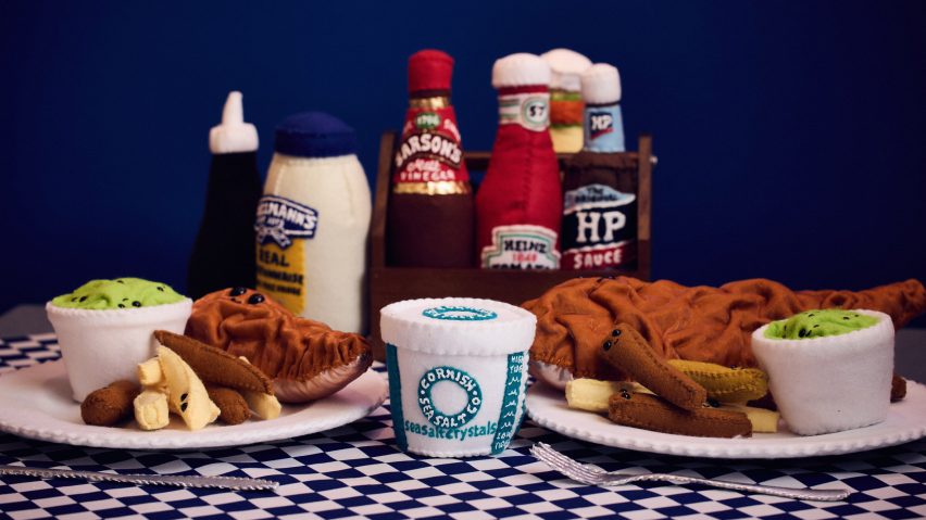 Food made from felt