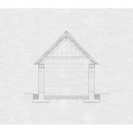 Section of Dem Talamh by Fuinneamh Workshop Architects