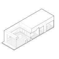 Living Beauty axonometric section