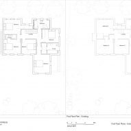 Plan of Pavilion Rest by Neil Dusheiko Architects