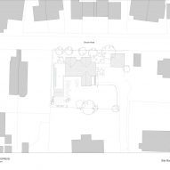 Plan of Pavilion Rest by Neil Dusheiko Architects