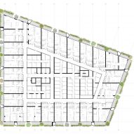 Plan of Wonderwoods Vertical Forest by Stefano Boeri Architetti
