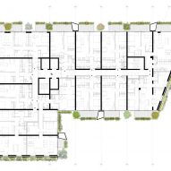 Plan of Wonderwoods Vertical Forest by Stefano Boeri Architetti