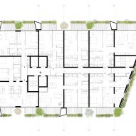 Plan of Wonderwoods Vertical Forest by Stefano Boeri Architetti