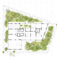 Plan of Wonderwoods Vertical Forest by Stefano Boeri Architetti