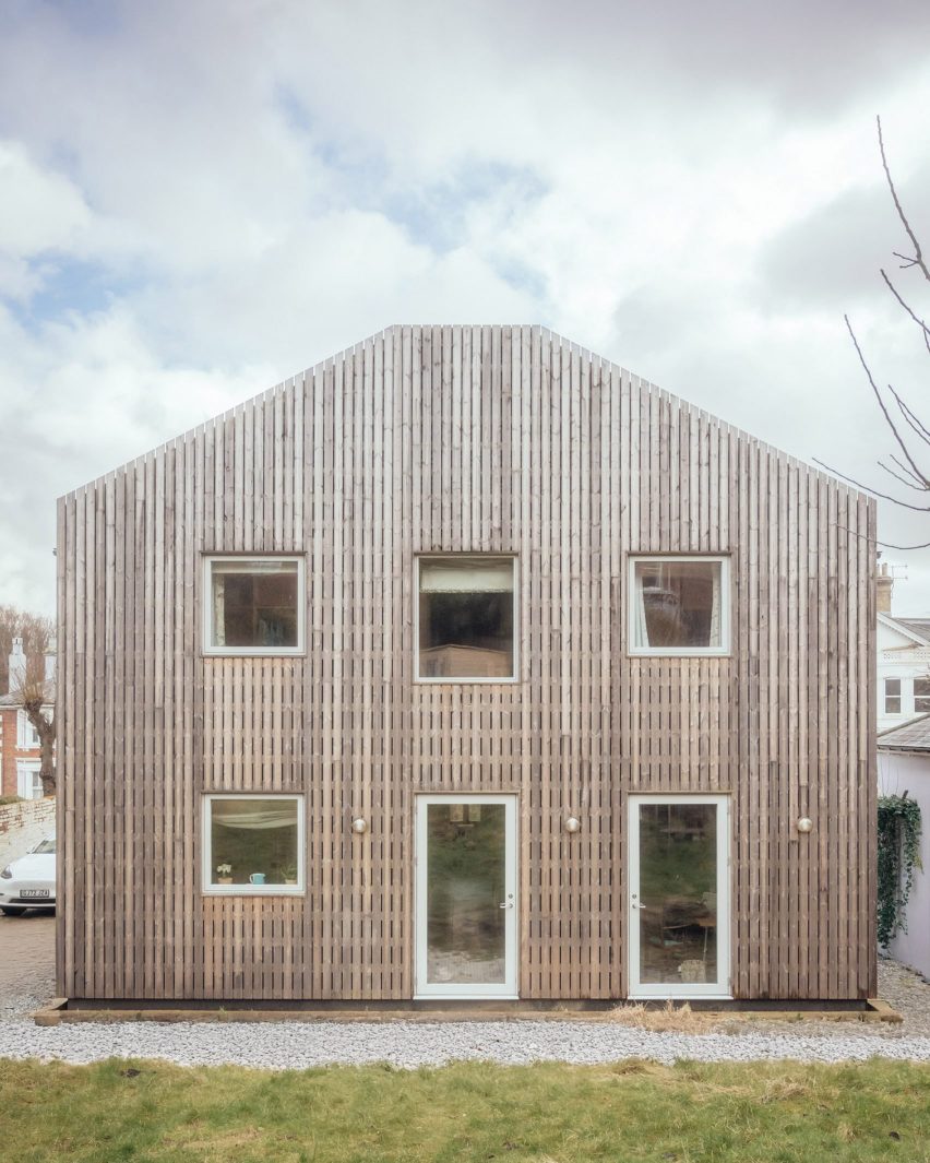 Victorian house renovation with cork and timber