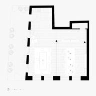Plan drawing of workspace