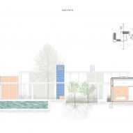 Section of Casa Tres Patis by Twobo Architectura