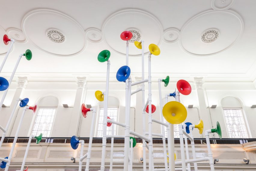 Detail of Utooto installation
