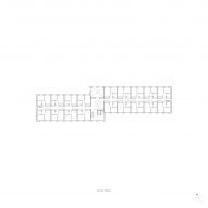 First floor plan of Volante social housing by Monadnock Architects