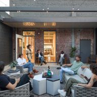 Lounge area in Wyatt Builds