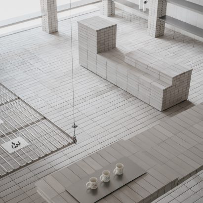 HumCustom Factory Exhibition Hall by OAOA Studio
