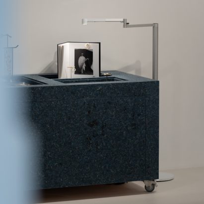 Jeans Loop: Recycled Denim Architecture for Dingge by M-Seen