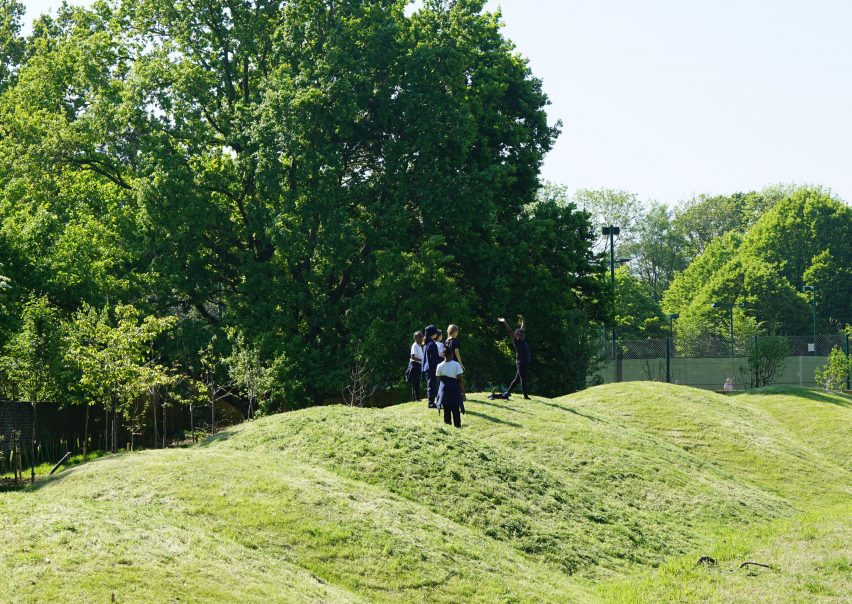 Landscape surrounding Dulwich Picture Gallery