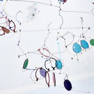 Lindberg and Yuko Nishikawa create installation from dismantled glasses