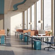 Align desk by Bisley