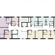 Upper floor plan