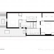 Plan of Twin Pitches by Atelier Baulier