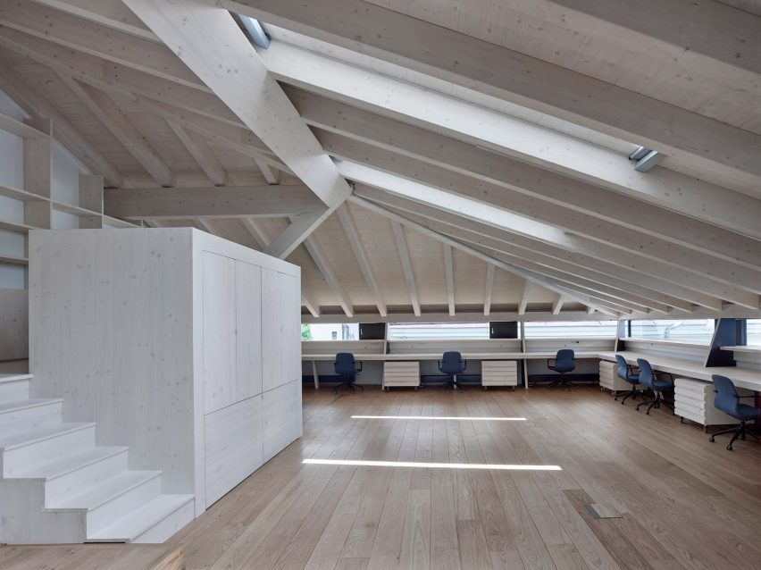 Roof of Silver House in Jihlava, Czech Republic, by Atelier Štěpán