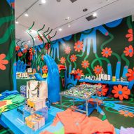 Facade and Carousel takeover by Yinka Ilori