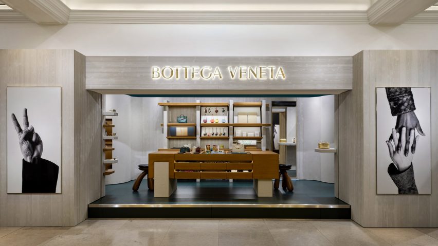 Bottega Veneta store in Harrods