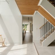 Hallway in Bulls Barn house by Selencky Parsons