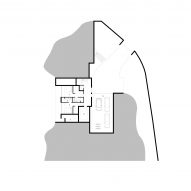 Ground floor plan of Barcelona House by Ström Architects