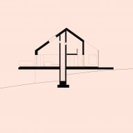 Section of Casa Plaj by Extrastudio