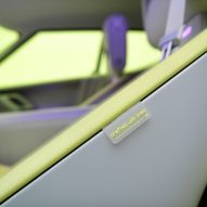 Hyundai Ioniq Concept Three seat detail