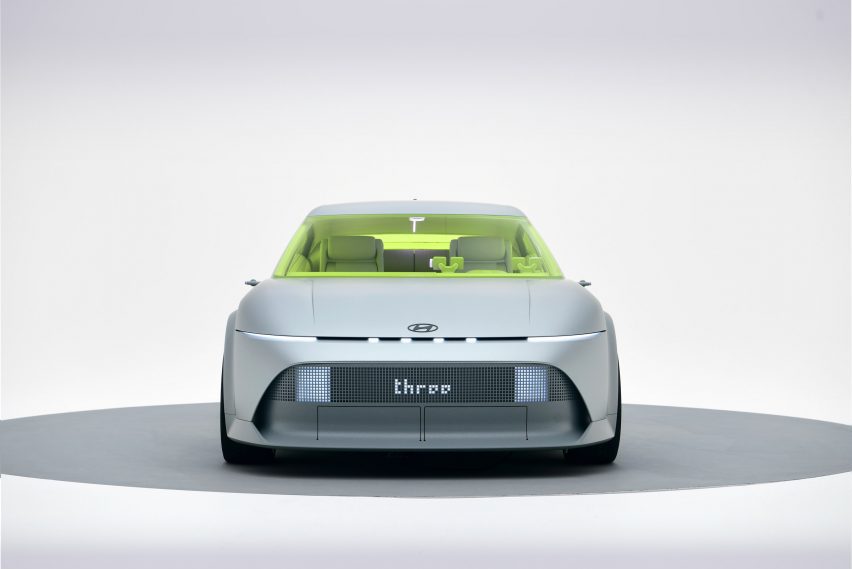 Hyundai Ioniq Concept Three front view