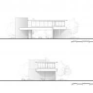 Elevation of W House II by IDIN Architects