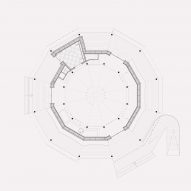 Plan of Tiny Church Tolvkanten by Julius Nielsen