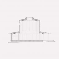 Section of Tiny Church Tolvkanten by Julius Nielsen