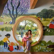 Playhouse at Texas library
