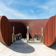 Monte Sant'Angelo Subway Station by Anish Kapoor