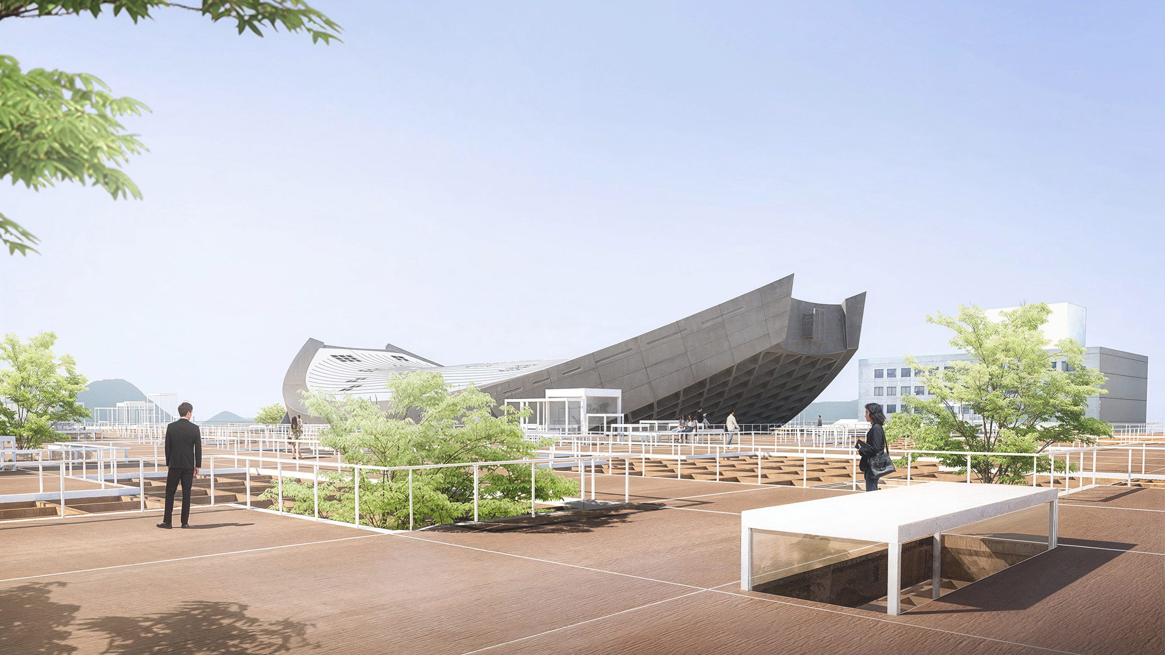 趣味・スポーツ・実用 Landform Building Proposal to revive post-war gymnasium wins Radical Renewal Competition