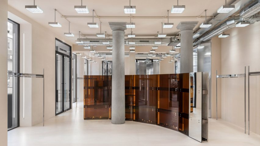 Interior of Miss Sixty store by NM3