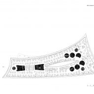 Second floor plan of One Roof by Herzog & de Meuron