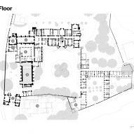 Plan of Lambeth Palace by Wright & Wright