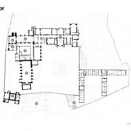 Plan of Lambeth Palace by Wright & Wright