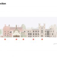 Section of Lambeth Palace by Wright & Wright