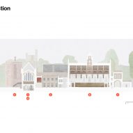 Section of Lambeth Palace by Wright & Wright