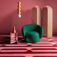 Newstalgia flooring collection puts nostalgic twist on 1970s and 80s fabric