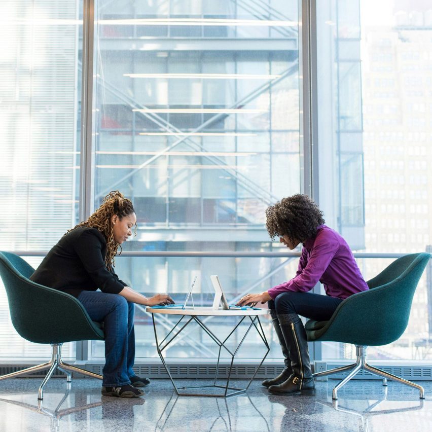 Woman working in office