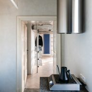 View from kitchen into main living space