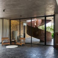 Interiors of a weekend home in Hyderabad by 23 Degrees Design Shift